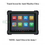 Touch Screen Digitizer Replacement for Autel MaxiSys Ultra